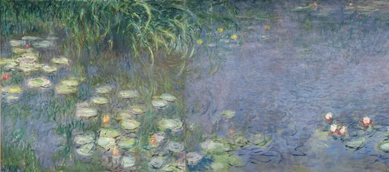 Waterlilies: Morning, 1914-18 (left section)